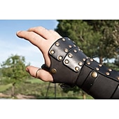 halpa Haarniska-Keskiaika Renessanssi Steampunk Cosplay-Asut Aseet ja haarniskat Naamiaisasu Soturi Viikinki Ristiretki Jousiammunta Naamiaispuku Miesten Naisten Viikinki Halloween Naamiaiset Suoritus Näyttämö LARP