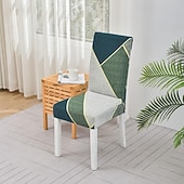 billige Spisestoltrekk-spisestuestol beskytte trekk super passform stretch høy rygg spisestol trekk minimalisme for hotell spisestue seremoni bankett bryllupsfest