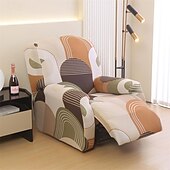 baratos Cobertura de Sofa-capa de sofá reclinável antiderrapante com tudo incluído massagem preguiçoso menino único assento capa de sofá durável poltrona capa protetora elástica para sala de estar ou móveis de escritório