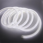 お買い得  ネオンLEDライト-ネオンライトサイン LED ストリップ柔軟な 360 丸管ランプ 30 メートル ip67 防水柔軟なロープストリング家の装飾