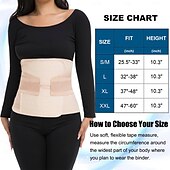 cheap Braces &amp; Supports-Postpartum Belly Band &amp; Abdominal Binder Post Surgery Compression Wrap Recovery Support Belt