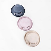 abordables Chapeaux de fête-Chapeaux Fibre Chapeau Melon / Cloche Chapeau de seau Capeline Casual Plage Elégant Mariage Avec Perle fausse Fantaisie Casque Couvre-chef