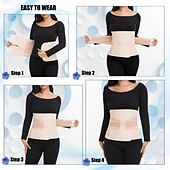 cheap Braces &amp; Supports-Postpartum Belly Band &amp; Abdominal Binder Post Surgery Compression Wrap Recovery Support Belt