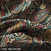 preiswerte 3D-Sweatshorts für Herren-Herren Paisley-Muster Farbverlauf Sweatshorts Kurze Hose Strandshorts Kurze Hosen Frottee-Shorts Mittlere Taillenlinie Brautkleider schlicht Athleisure Täglich Festtage Strassenmode Kordelzug