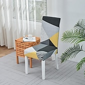 billige Spisestoltrekk-spisestuestol beskytte trekk super passform stretch høy rygg spisestol trekk minimalisme for hotell spisestue seremoni bankett bryllupsfest