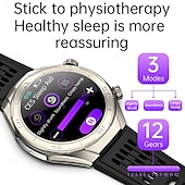 cheap Smartwatch-696 FD02 Smart Watch 1.46 inch Smartwatch Fitness Running Watch Bluetooth ECG+PPG Pedometer Call Reminder Compatible with Android iOS Women Men Hands-Free Calls Message Reminder IP 67 50mm Watch Case
