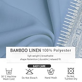 economico Modello etnico-Per uomo Tribale Etnico Stampa bandana Camicia Camicia di lino Camicia con Bottoni Manica Lunga Tribale Vacanza Abbigliamento quotidiano Uscire Primavera &amp; Autunno Collo alla coreana Bottoni Stampato