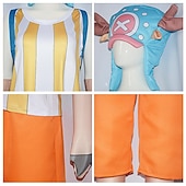 olcso Anime kosztümök-One Piece Tony Tony Chopper Anime Szerepjáték Jelmezek Cosplay öltönyök Mindszentek napja Farsang Álarcos mulatság Jelmez Kompatibilitás Női Felnőttek