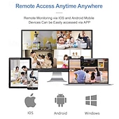 זול מצלמות IP-HD 3 מגה פיקסל מצלמת מעקב ביתית חכמה ניטור תינוקות דו-כיוונית מצלמת wifi אלחוטית