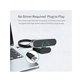 cheap Indoor IP Network Cameras-Hd 2K computer Webcam PC laptop autofocus camera suitable for live online class meeting chat