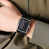 abordables Relojes digitales-Reloj Digital SKMEI para Hombre Reloj Casual de Moda Reloj Luminiscente con Cronómetro Reloj Alarma Pantalla de Fecha y Semana Reloj TPU