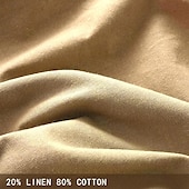 cheap Holiday-Coconut Tree Men&#039;s Cotton Linen Shorts Summer Hawaiian Shorts Beach Shorts Print Drawstring Elastic Waist Breathable Soft 20% Linen Shorts Casual Daily Holiday Streetwear
