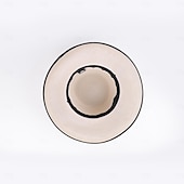 cheap Fascinators &amp; Hats-Hats Fiber Bucket Hat Floppy Hat Straw Hat Wedding Tea Party Elegant Wedding With Bowknot Ribbons Headpiece Headwear