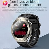 cheap Smartwatch-696 FD02 Smart Watch 1.46 inch Smartwatch Fitness Running Watch Bluetooth ECG+PPG Pedometer Call Reminder Compatible with Android iOS Women Men Hands-Free Calls Message Reminder IP 67 50mm Watch Case