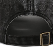 Недорогие Бейсболка мужская-Муж. Бейсболка Шляпа от солнца Шляпа дальнобойщика Черный Синий Хлопок Вышивка Винтаж Мода На каждый день Для улицы Повседневные Буквы Регулируется Защита от солнечных лучей Дышащий