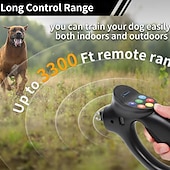 cheap Dog Training &amp; Behavior-2 In 1 Function Dog Training Collar &amp; Anti Tugging Pulling Dog Leash IPX7 Waterproof &amp;Training Beep Vibration Shock 9 Level Collar
