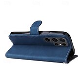 お買い得  サムスン用ケース-Samsung Galaxy S24 S23 S22 S21 S20 Ultra Plus FE A54 A34 A14 S25 Ultra用電話ケース財布型マグネット式フルボディ保護キックスタンド幾何学模様TPU PUレザー