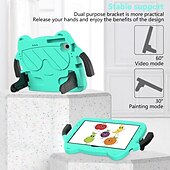 cheap Lenovo Cases-Tablet Case Cover For Lenovo M8 4th Gen TB300FU M10 Plus 3rd Gen 10.6&quot; TB-125/128 M8 FHD / HD TB-8505/8506/8705 Handle Pencil Holder Shoulder Strap Cartoon EVA