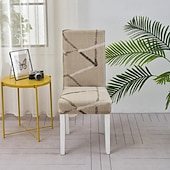 billige Spisestoltrekk-spisestuestol beskytte trekk super passform stretch høy rygg spisestol trekk minimalisme for hotell spisestue seremoni bankett bryllupsfest