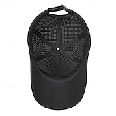 preiswerte Baseballkappe für Herren-Herren Cap Basecap Sonnenhut Kappe Schwarz Weiß Polyester Modisch Brautkleider schlicht Strasse Täglich Berg Einstellbar Sonnenschutz Atmungsaktiv
