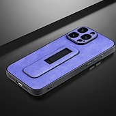 Недорогие Чехлы для iPhone-телефон Кейс для Назначение iPhone 15 Pro Max iPhone 14 13 12 11 Pro Max Plus Кейс на заднюю панель со стендом Защита от удара ТПУ