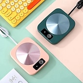 economico Giochi innovativi-tappetino per tazza elettrico temperatura costante sottobicchiere caldo intelligente riscaldamento rapido riscaldatore per tazza scaldino ufficio regalo per ufficio a casa a basso consumo