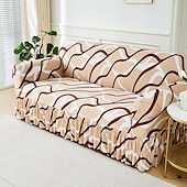 cheap Sofa Cover-Elastic Sofa Cover Full Cover Nordic Style Sofa Cover Non-slip Fabric Skirt Sofa Cover