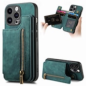 Χαμηλού Κόστους iPhone Θήκες-τηλέφωνο tok Για iPhone 16 15 14 Pro Max Plus iPhone 13 12 11 Pro Max Mini Πίσω Κάλυμμα με βάση στήριξης Υποδοχή κάρτας Ανθεκτική σε πτώσεις Ρετρό TPU PU δέρμα