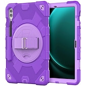 זול כיסוי טאבלט Samsung-לוּחַ כיסויים מכסים ל עבור Samsung Galaxy Tab A9 8.7&quot; S9 11 inch S9 Plus 12.4&quot; A9 Plus 11&quot; נייד ידית מחזיק עפרונות שִׁריוֹן PC סיליקון