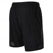 abordables Bermudas estilo casual-Hombre Pantalón corto Pantalones cortos casuales Pantalones cortos de pana Bolsillo Correa Cintura elástica Plano Comodidad Corto Festivos Playa Fin de semana Moda Casual Negro Amarillo Microelástico