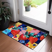 economico Zerbini-Zerbino con giraffa colorata, antiscivolo, resistente all&#039;olio, per interni ed esterni, arredamento per la camera da letto, per il bagno, per l&#039;ingresso