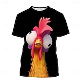 cheap Funny Graphic-Animal T-shirt Anime 3D Graphic For Couple&#039;s Men&#039;s Women&#039;s Adults&#039; Carnival Masquerade 3D Print Street Casual Daily
