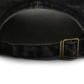 billige Baseballcaps for menn-Herre Baseballcaps Solhatt Trucker Hat Svart Navyblå Bomull Broderi Årgang Mote Fritid Gate Daglig Bokstaver Justerbare Solkrem Pustende