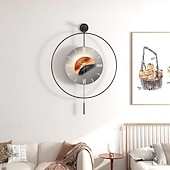 levne Nástěnné ozdoby-nordic light luxusní hodiny nástěnné dekorace nástěnné hodiny 50/60 cm moderní domácí nástěnné hodiny do obývacího pokoje černé zlato
