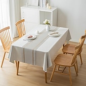 abordables Chemins de Table-chemin de table imperméable à rayures 12 x 71 pouces