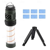 cheap Electric Mosquito Repellers-Portable Mosquito Repeller with Camping Light – Rechargeable Magnetic Mosquito Repellent Lamp for Fishing, Hiking, and Tents
