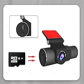cheap Car DVR-3 Record The Car Inside and Outside The Car Behind The Car Wireless Tachograph 2K HD Night Vision APP Mobile Internet Recorder