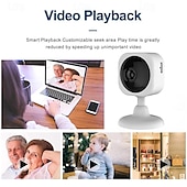 זול מצלמות IP-HD 3 מגה פיקסל מצלמת מעקב ביתית חכמה ניטור תינוקות דו-כיוונית מצלמת wifi אלחוטית