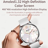 cheap Smartwatch-696 Y11 Smart Watch 1.32 inch Smartwatch Fitness Running Watch Bluetooth ECG+PPG Pedometer Call Reminder Compatible with Android iOS Women Men Hands-Free Calls Message Reminder IP 67 42mm Watch Case