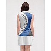 abordables Ropa de golf femenina-Mujer Camisas de polo Azul Marino Sin Mangas Camiseta Ropa de golf para damas Ropa Trajes Ropa Ropa
