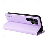 cheap Samsung Cases-Phone Case For Samsung Galaxy S24 S23 S22 S21 S20 Ultra Plus FE A54 A34 A14 Note 20 10 S25 Ultra Wallet Case Magnetic Full Body Protective Kickstand Retro TPU PU Leather