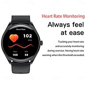 お買い得  スマートウォッチ-696 MT55 スマートウォッチ 1.43 インチ スマート·ウォッチ ブルートゥース ECG + PPG 歩数計 着信通知 と互換性があります Android iOS 女性 男性 ハンドフリーコール メッセージ受信通知 IP 67 46mmの時計ケース