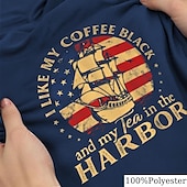 baratos Camisetas engraçadas para homens-Homens Gráfico Camiseta Manga Curta Camiseta Impressão 3D Gola Redonda Camisa Diário Designer Retro Vintage Esportes Feriado Para Noite Preto Azul Verde Primavera Verão Roupa S M L XL XXL XXXL