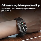 Χαμηλού Κόστους Smartwatch-696 MT88 Εξυπνο ρολόι 1.57 inch Έξυπνο ρολόι Bluetooth ΗΚΓ + PPG Βηματόμετρο Υπενθύμιση Κλήσης Συμβατό με Android iOS Γυναικεία Άντρες Κλήσεις Hands-Free Υπενθύμιση Μηνύματος IP 67 Θήκη ρολογιού 32 mm
