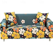 cheap Sofa Cover-Jersey Fabric Lazy Sofa Cover in Florqal&amp; Geometric Pattern for Indoor Use