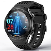 cheap Smartwatch-696 FD02 Smart Watch 1.46 inch Smartwatch Fitness Running Watch Bluetooth ECG+PPG Pedometer Call Reminder Compatible with Android iOS Women Men Hands-Free Calls Message Reminder IP 67 50mm Watch Case