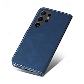 お買い得  サムスン用ケース-Samsung Galaxy S24 S23 S22 S21 S20 Ultra Plus FE A54 A34 A14 S25 Ultra用電話ケース財布型マグネット式フルボディ保護キックスタンド幾何学模様TPU PUレザー