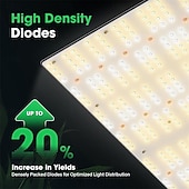 tanie Lampy LED do uprawy roślin-50w oświetlenie led do uprawy roślin domowych pełne spektrum światła przypominające słońce do sadzonek kwitnące warzywa w namiocie do uprawy 2x2/3x3