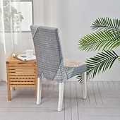billige Spisestoltrekk-spisestuestol beskytte trekk super passform stretch høy rygg spisestol trekk minimalisme for hotell spisestue seremoni bankett bryllupsfest