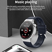 Χαμηλού Κόστους Smartwatch-696 UC03 Εξυπνο ρολόι 1.39 inch Έξυπνο ρολόι Bluetooth ΗΚΓ + PPG Βηματόμετρο Υπενθύμιση Κλήσης Συμβατό με Android iOS Γυναικεία Άντρες Κλήσεις Hands-Free Υπενθύμιση Μηνύματος IP 67 Θήκη ρολογιού 48mm